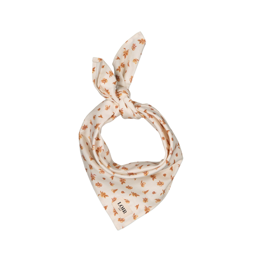 Loir Paris scarf Alfred plumetis lemon