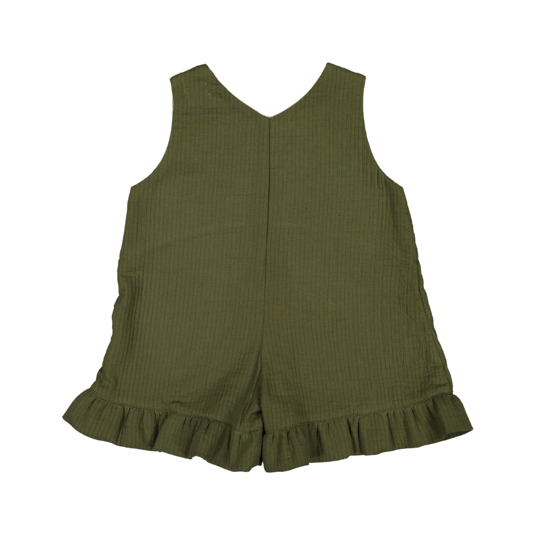 Loir Paris jumpsuit Ava khaki green