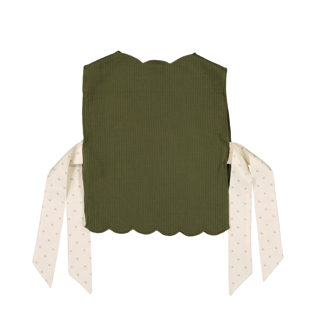 Loir Paris blouse Biscuit khaki green