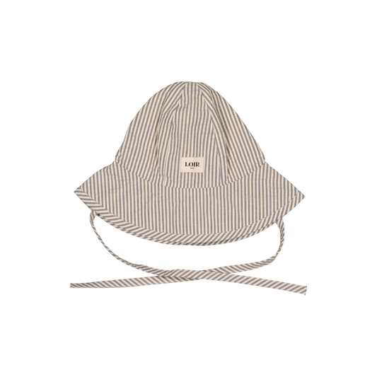 Loir Paris hat Toscane thin blue stripes