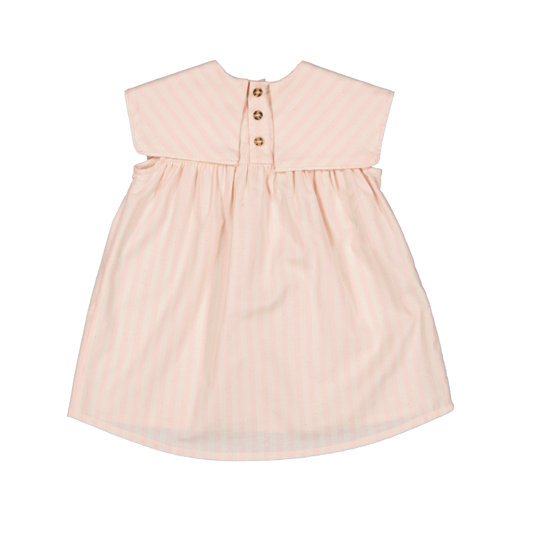 Robe Loir Paris Colombe rayures roses