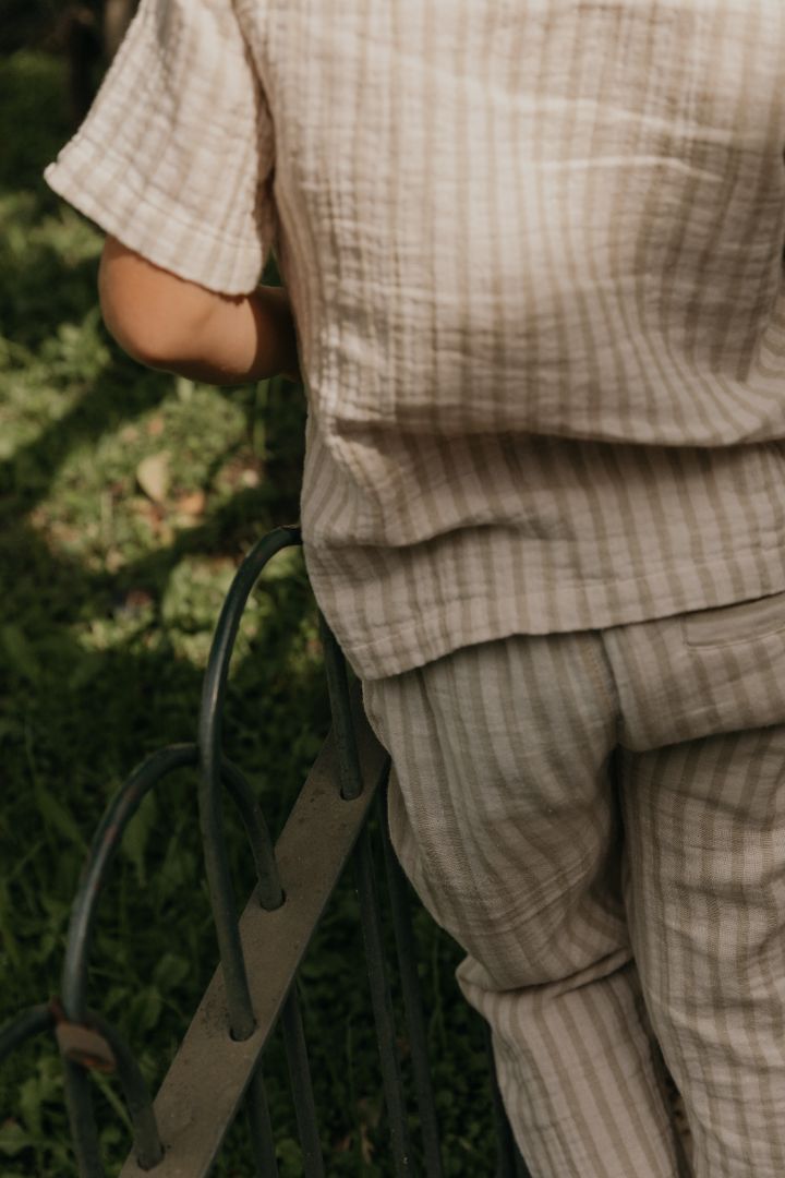 Garbo & Friends mulsino kelnės Stripe pebble