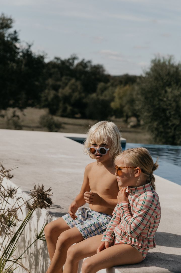 Garbo & Friends swim shorts Check Mar