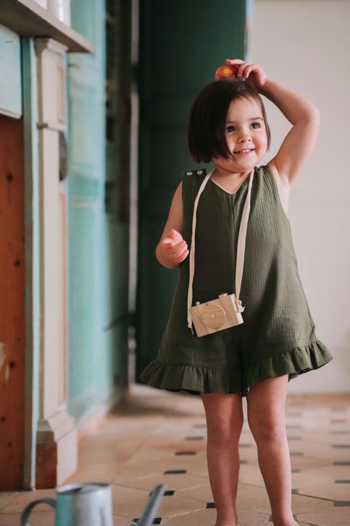 Loir Paris jumpsuit Ava khaki green