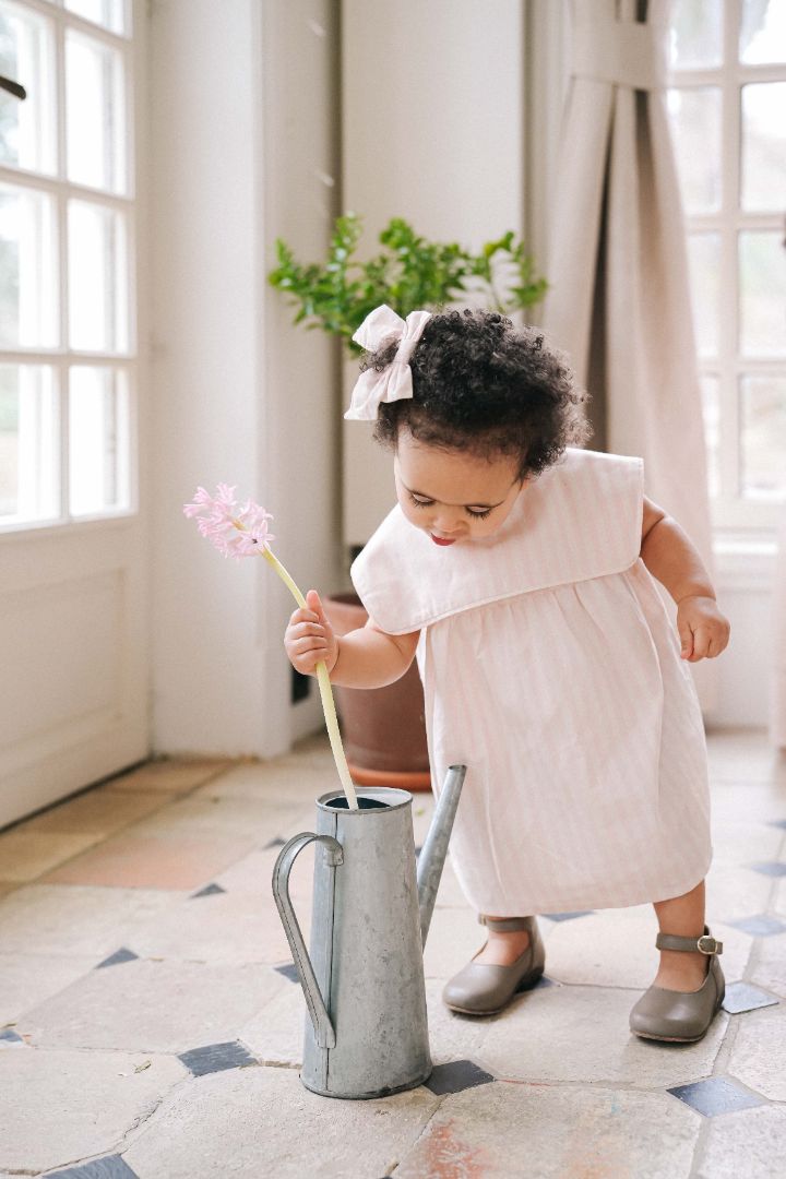 Robe Loir Paris Colombe rayures roses