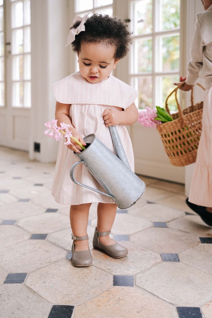 Robe Loir Paris Colombe rayures roses