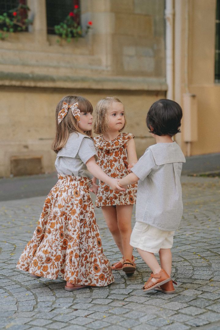 Chemise Loir Paris Lorette fines rayures bleues