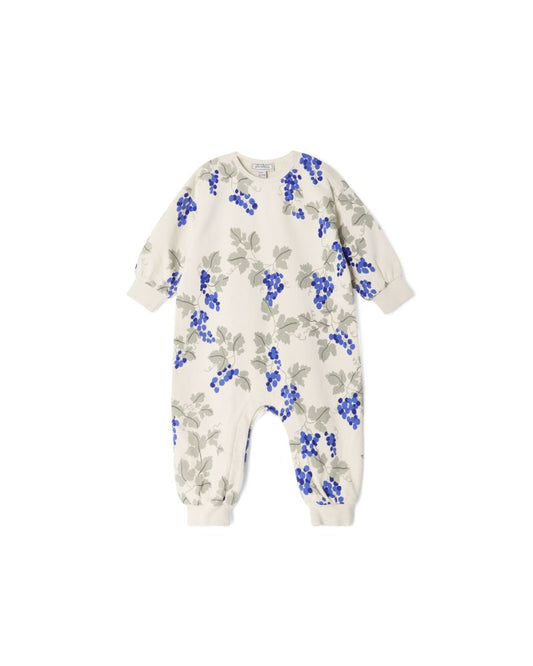 Garbo & Friends sweatshirt onesie Grapes Blue