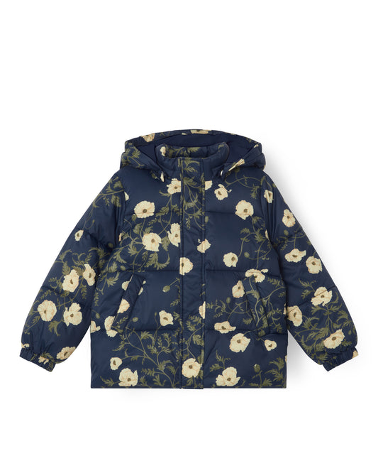Garbo & Friends doudoune d'hiver Flos Navy