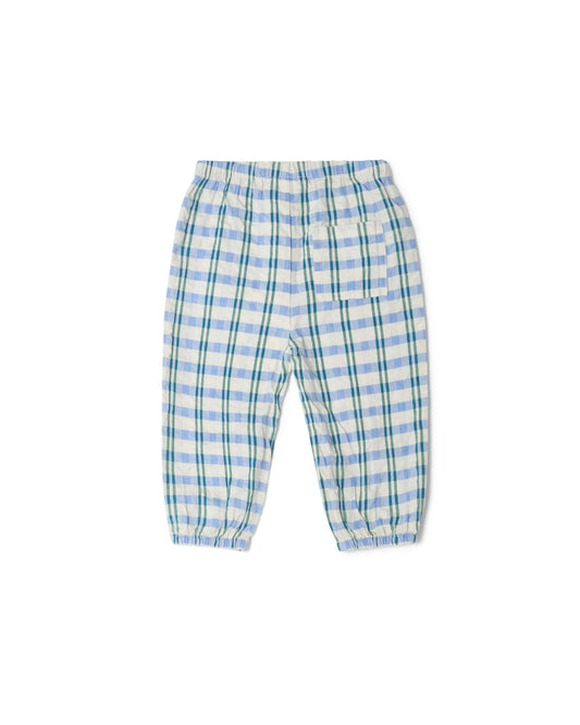 Garbo & Friends seersucker baby trousers Check Mar