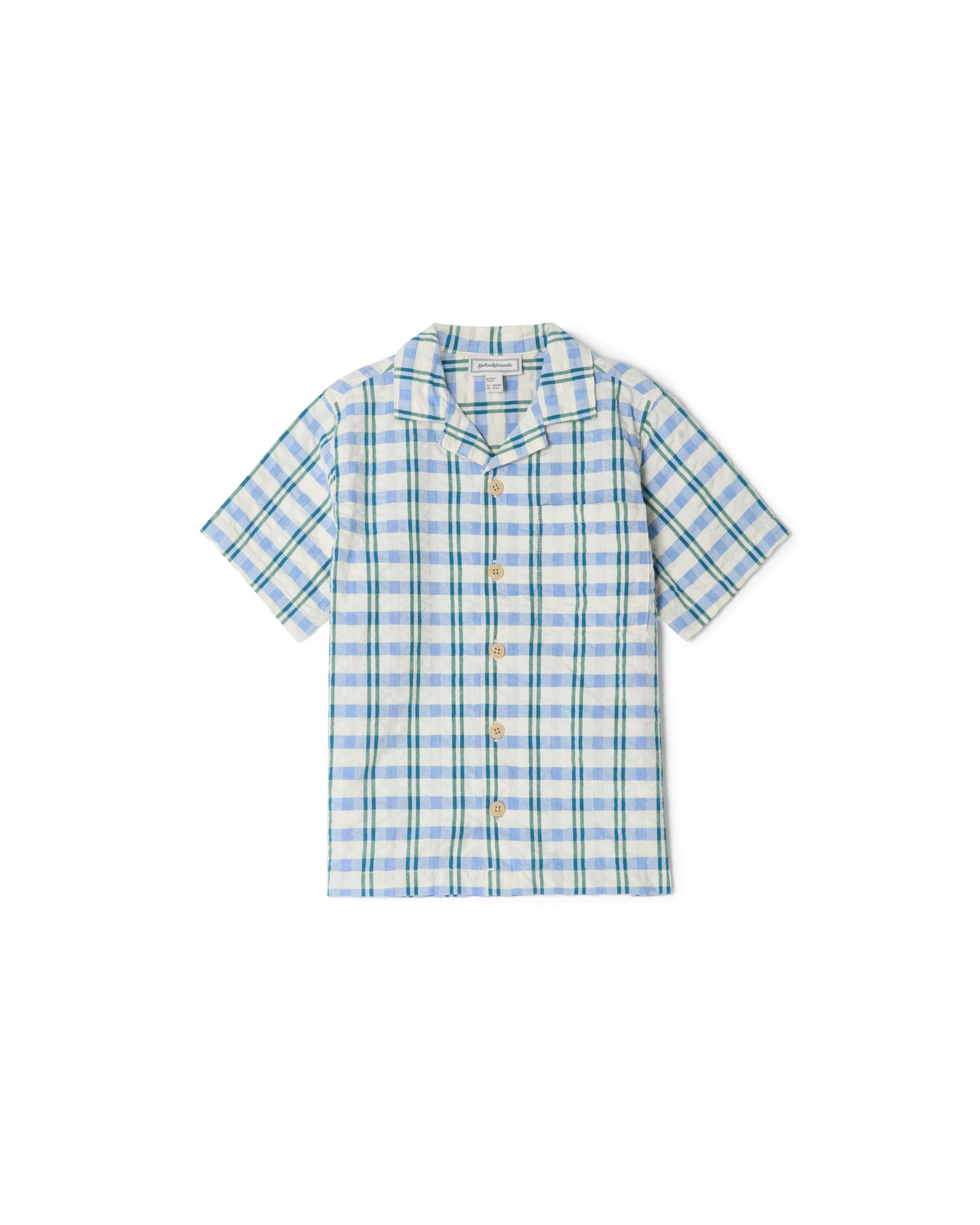 Chemise Garbo & Friends Check Mar