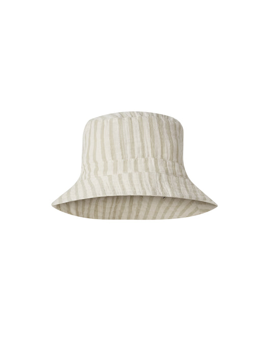 Garbo & Friends muslino kepurė Stripe pebble