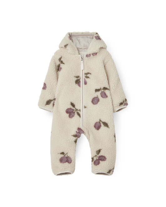 Garbo & Friends Combinaison "teddy" Prune beige