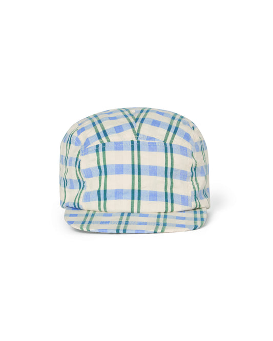 Garbo & Friends seersucker cap Check Mar