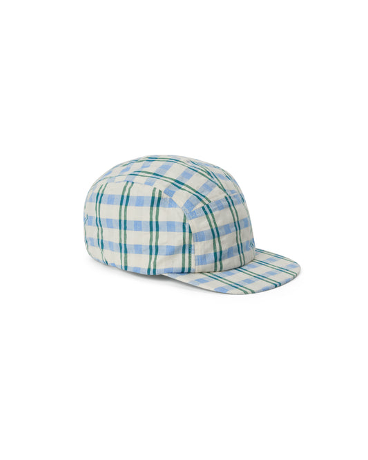 Garbo & Friends seersucker cap Check Mar