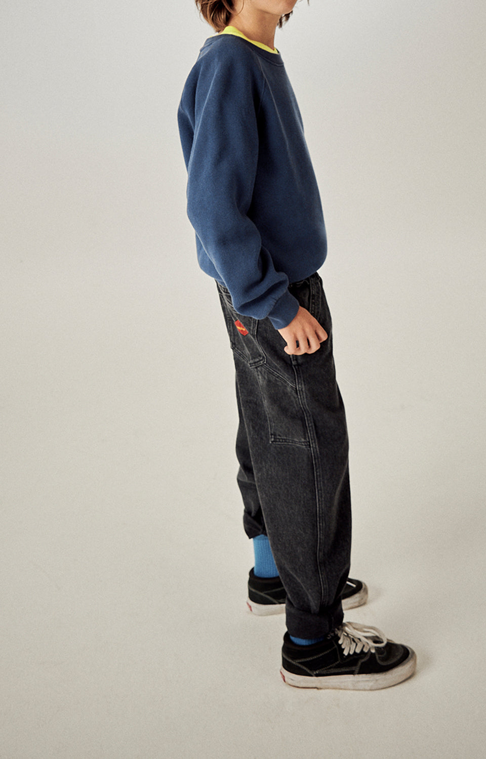 American Vintage Pull Izubird bleu marine