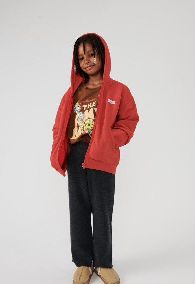 American Vintage Hoodie Doven Piment