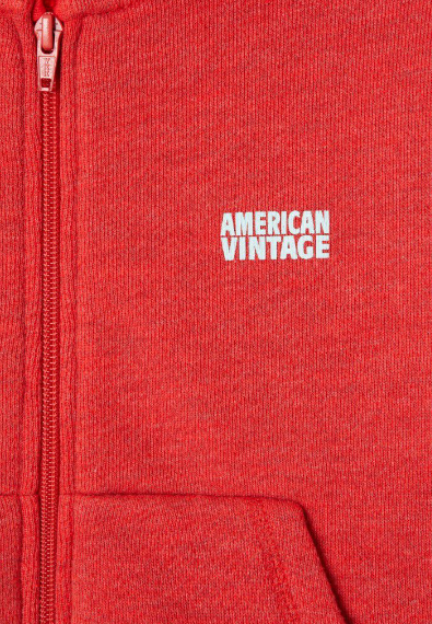 American Vintage Hoodie Doven Piment