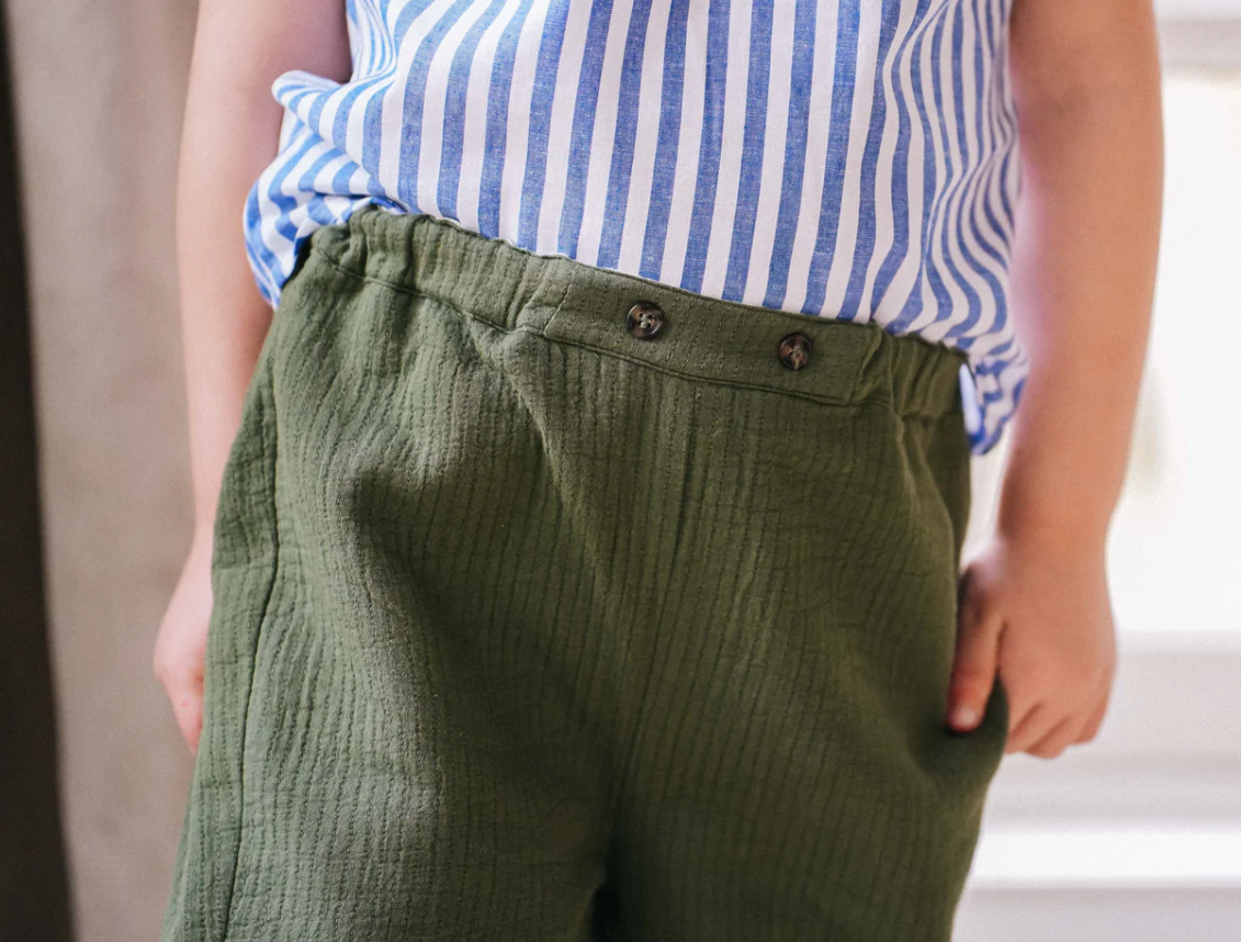 Loir Paris pants Nini khaki green