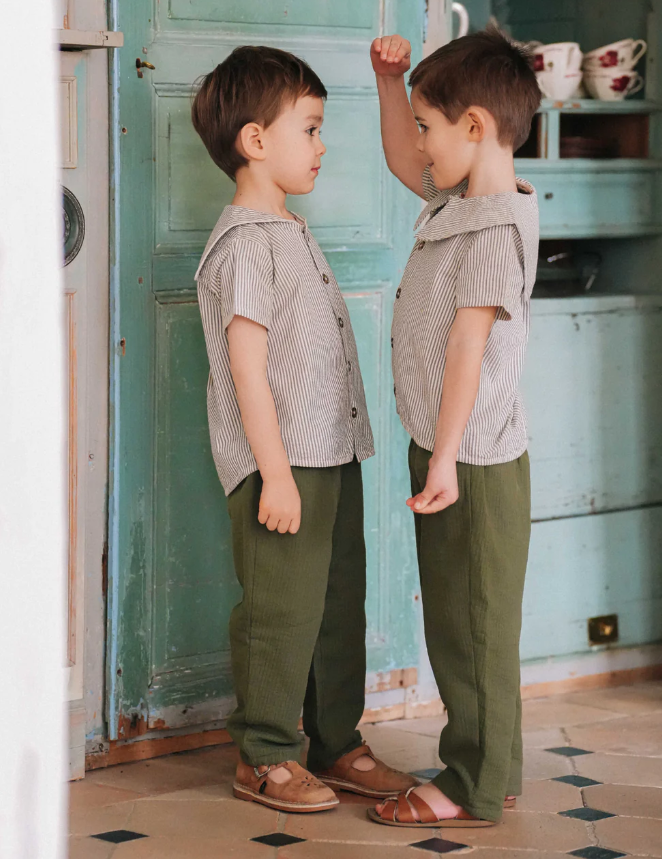 Loir Paris pants Nini khaki green