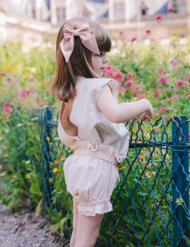 Bloomer Loir Paris Leonor à rayures roses