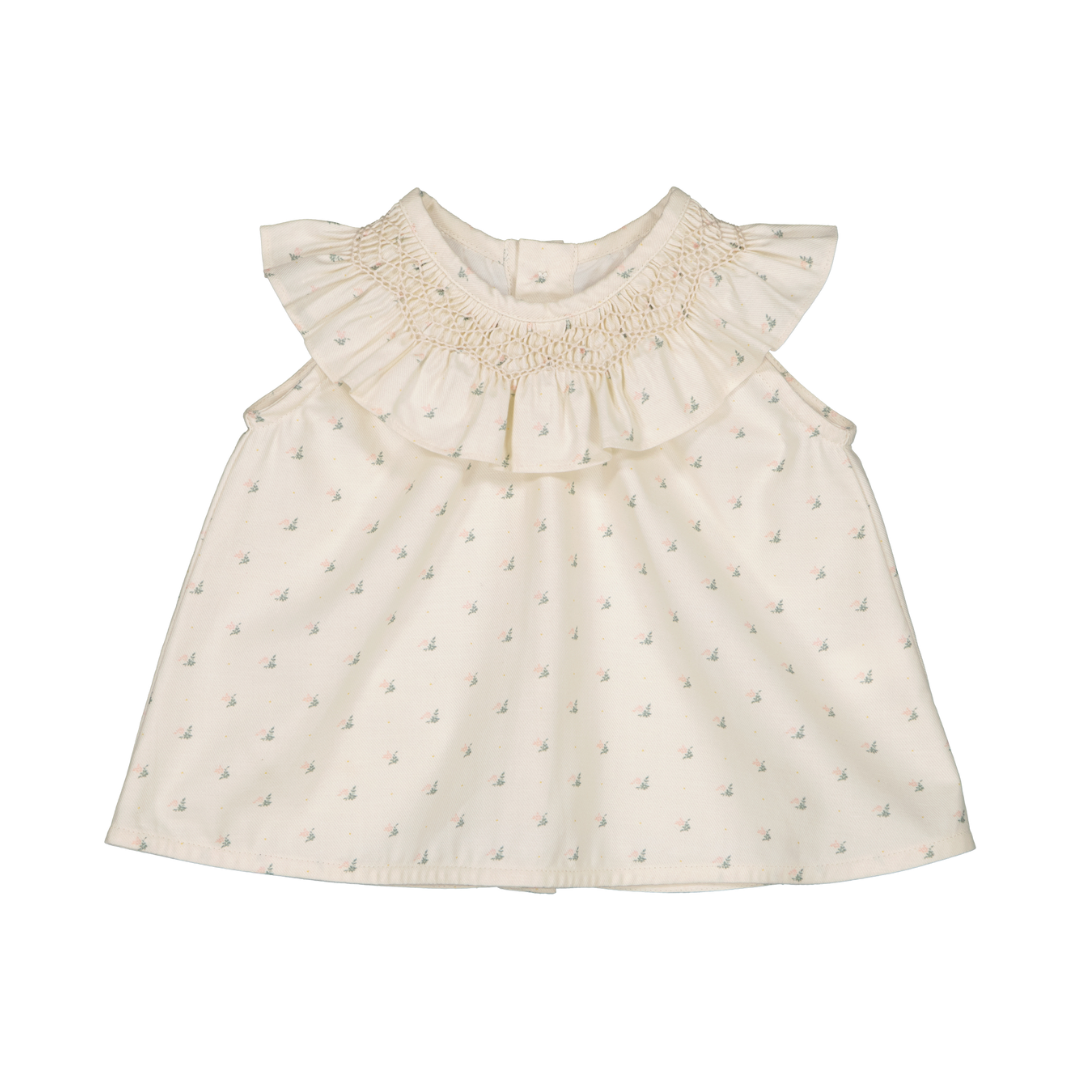 Loir Paris blouse Thais plumetis flower