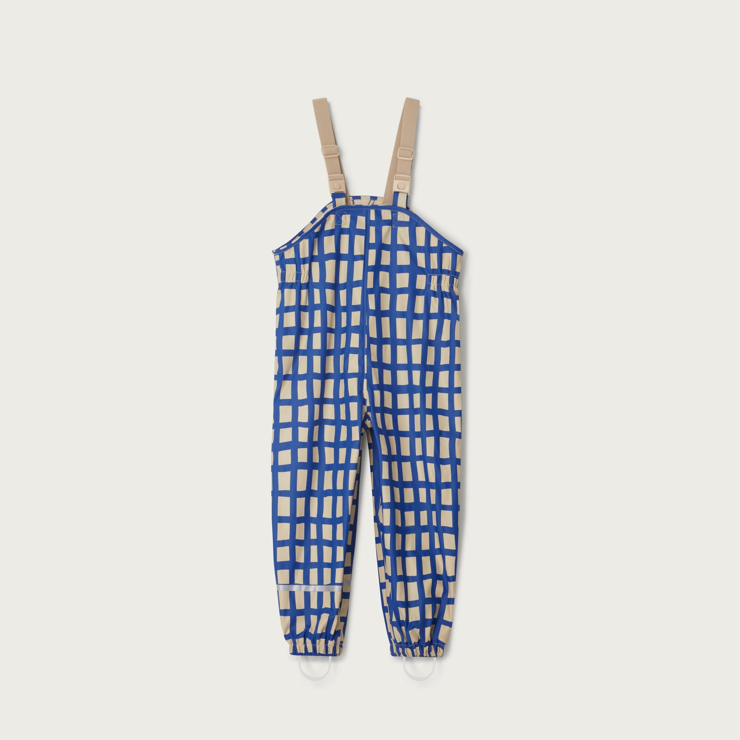 Garbo & Friends Plaid Cobalt neperšlampamos lietaus kelnės