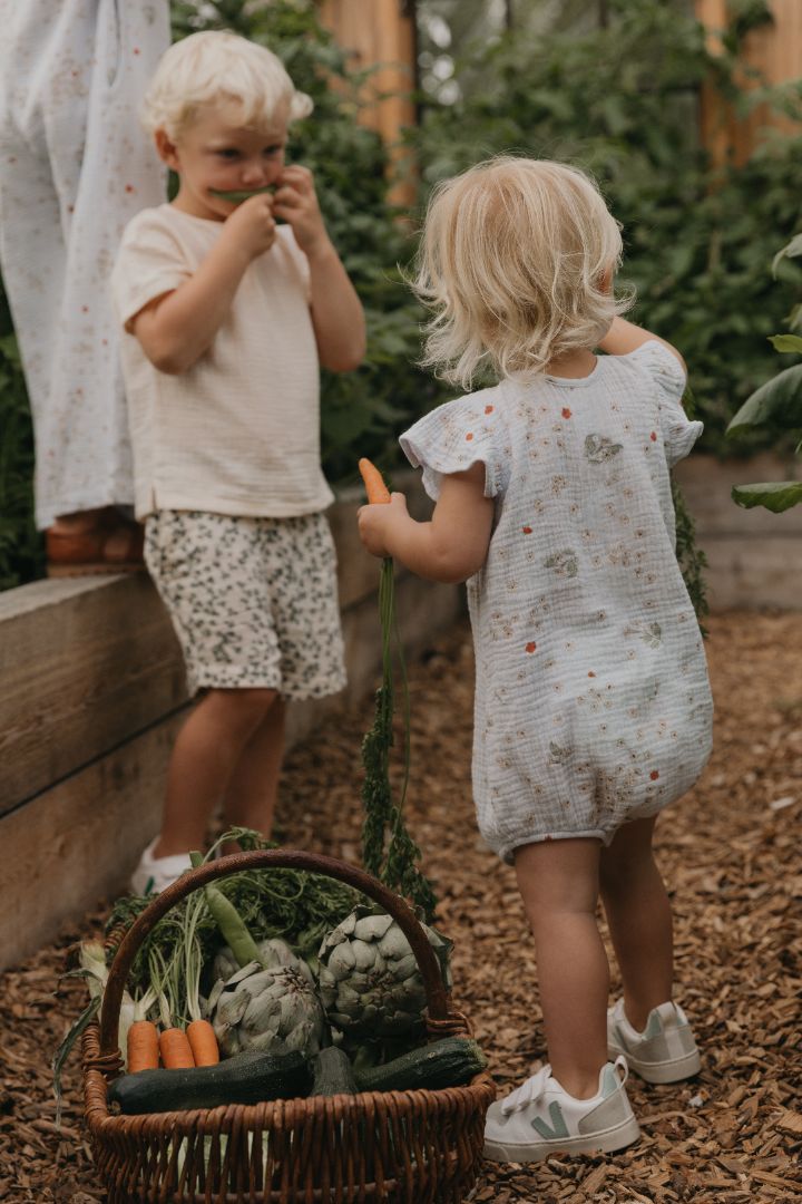 Garbo & Friends Muslin Frill Romper Isla