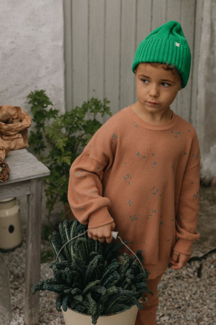 Garbo & Friends knitted beanie emerald green