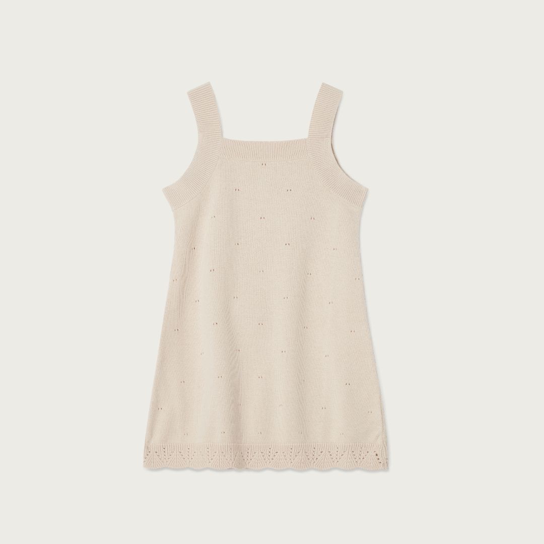 Garbo & Friends knitted dress cream