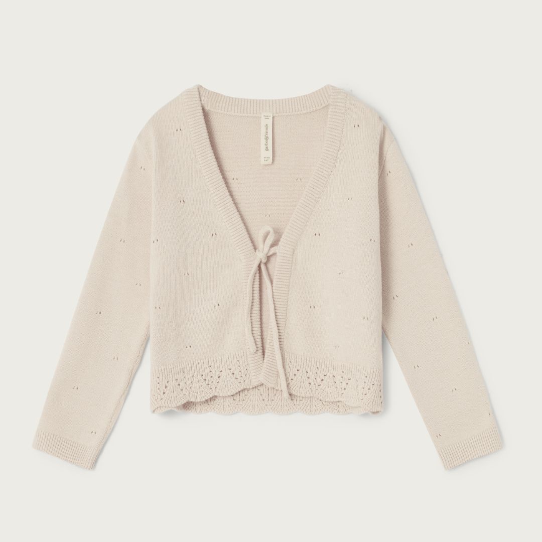 Garbo & Friends cream knitted cardigan