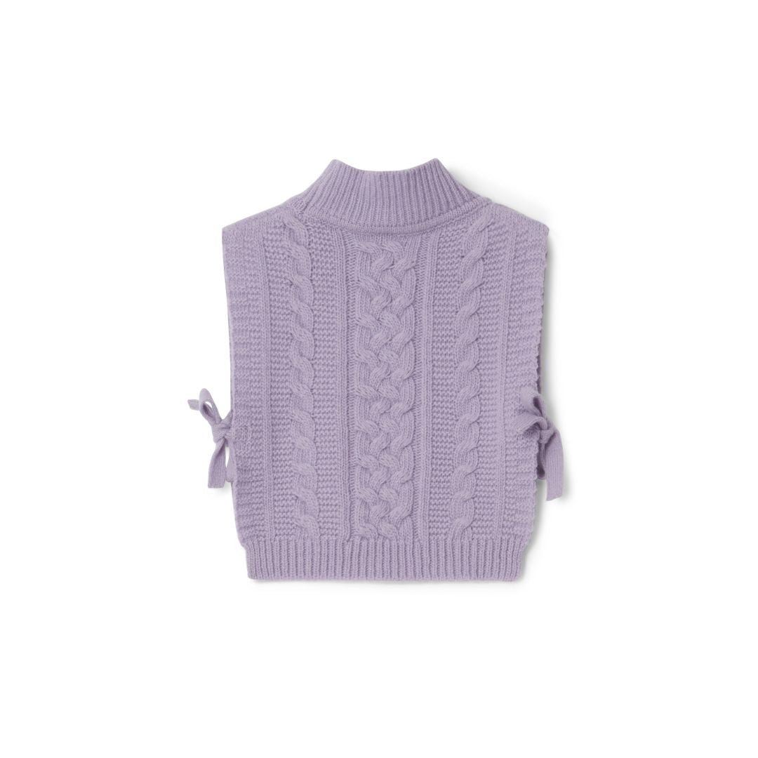 Garbo & Friends knitted neckwarmerLilac