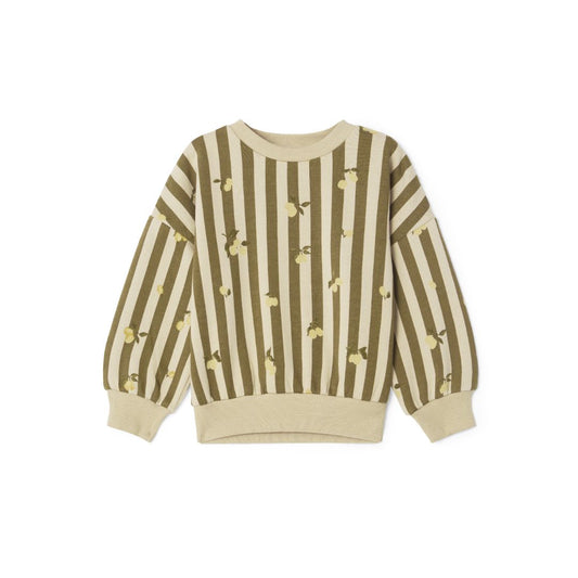 Garbo & Friends sweatshirt Stripe prune