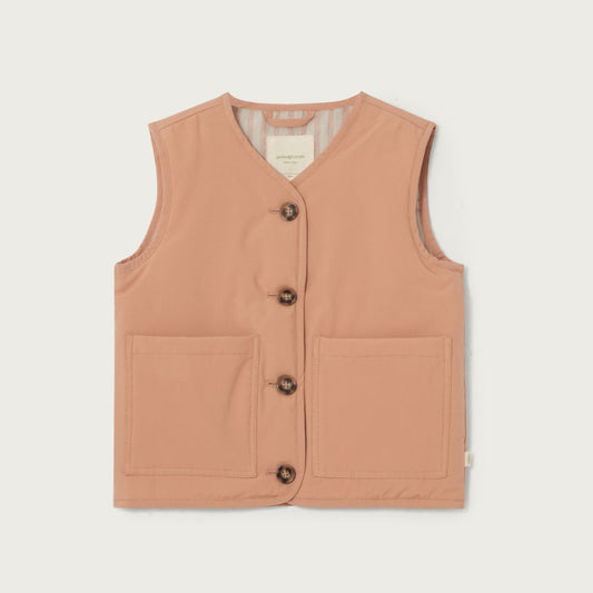 Garbo & Friends Light Padded Vest Chestnut