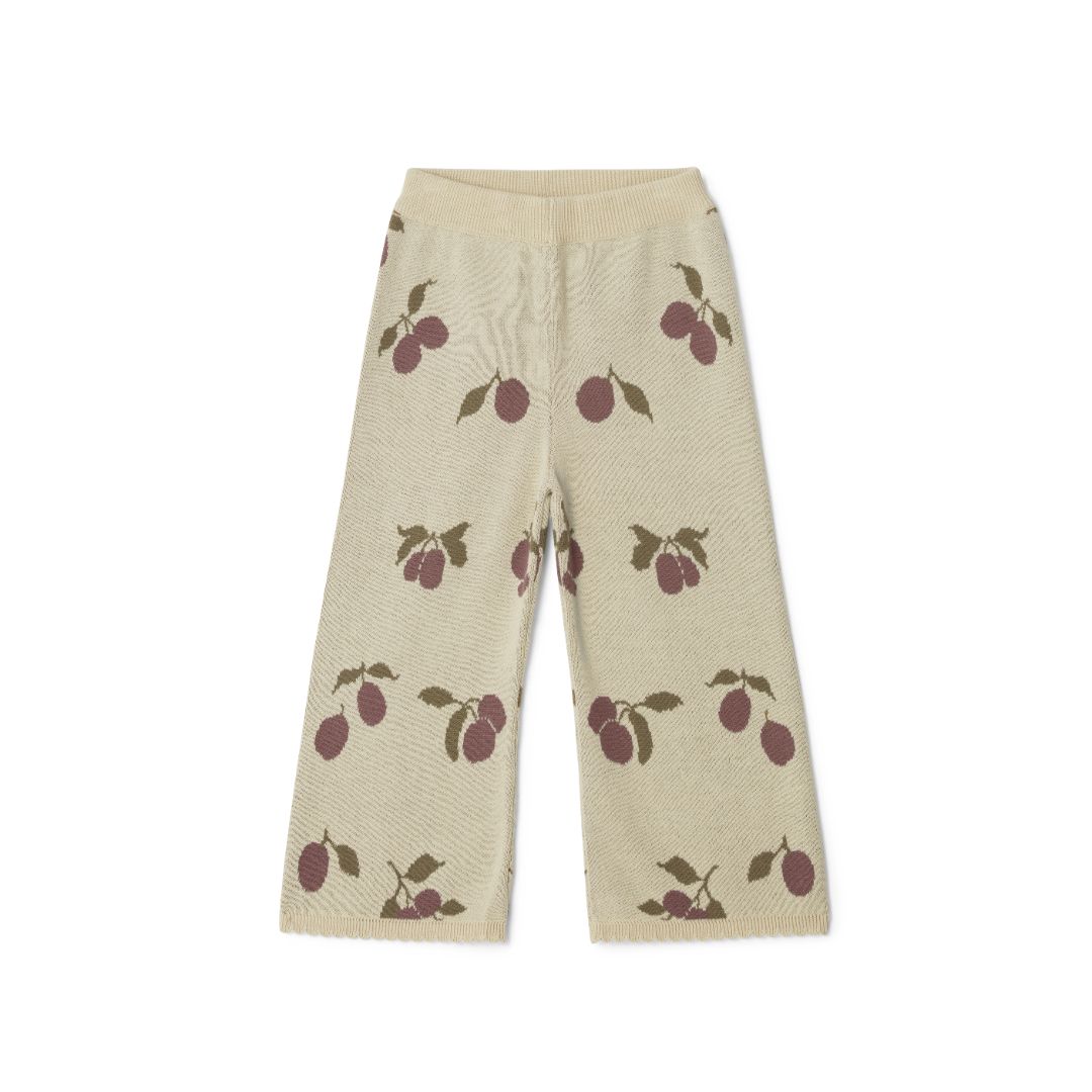 Garbo &amp; Friends knitted pants Prune beige