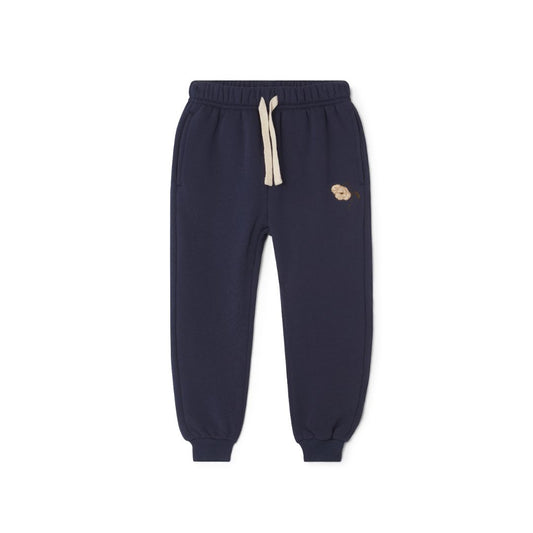 Garbo & Friends sweatpants Navy Flos