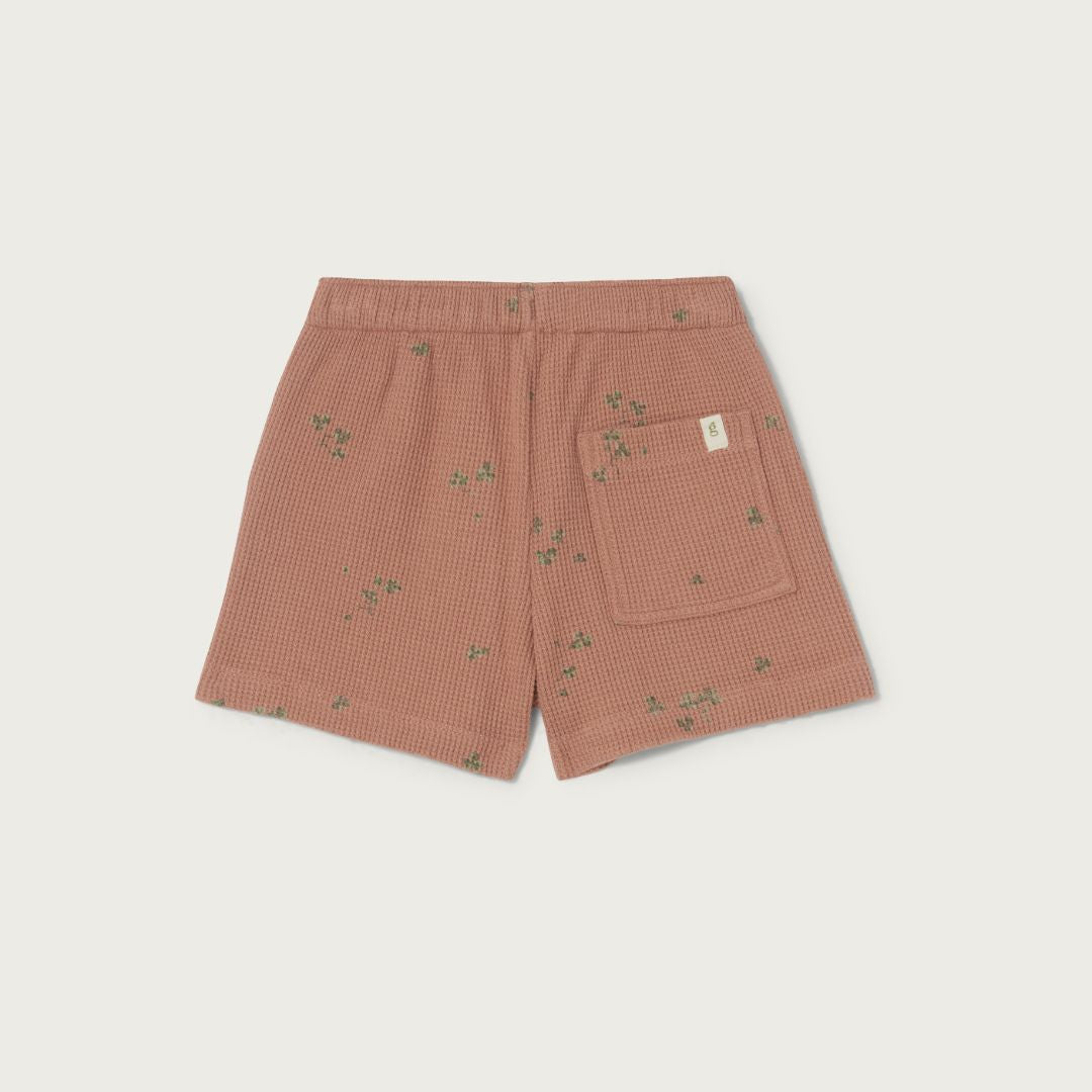 Garbo & Friends Shorts Waffle Sorrel Chestnut