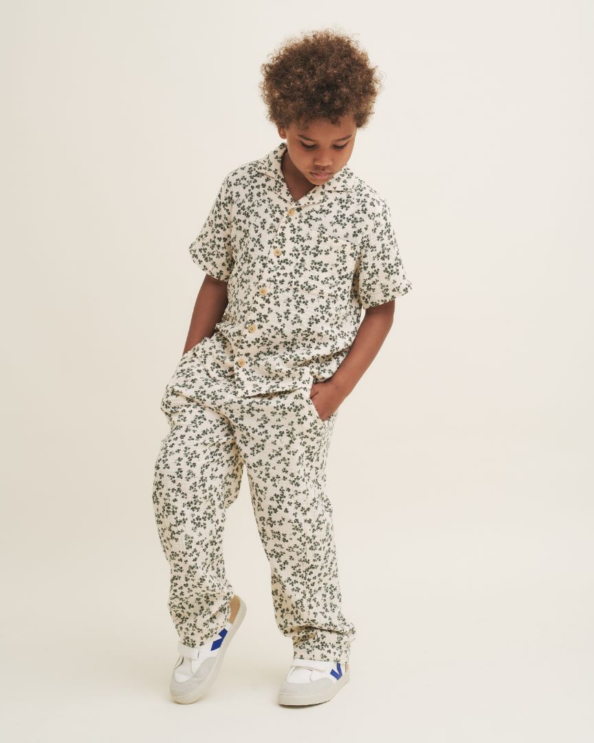 Garbo & Friends Muslin Trousers Sorrel Ecru