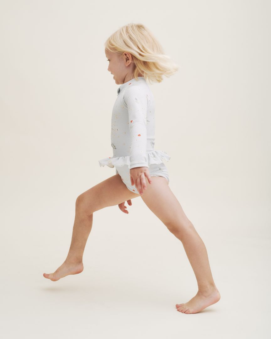 Garbo & Friends long-sleeve swimsuit Isla