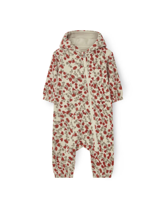 Garbo & Friends fleece onesie Royal cress