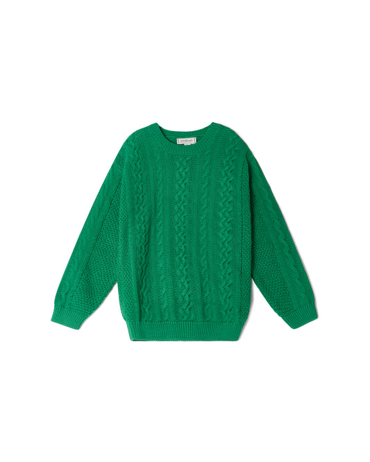 Pull Garbo & Friends Vert Émeraude
