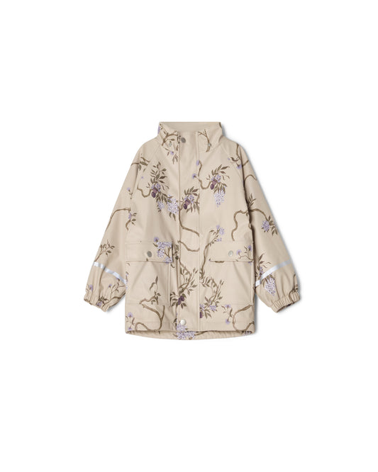 Garbo & Friends waterproof lined rain jacket Tree of life