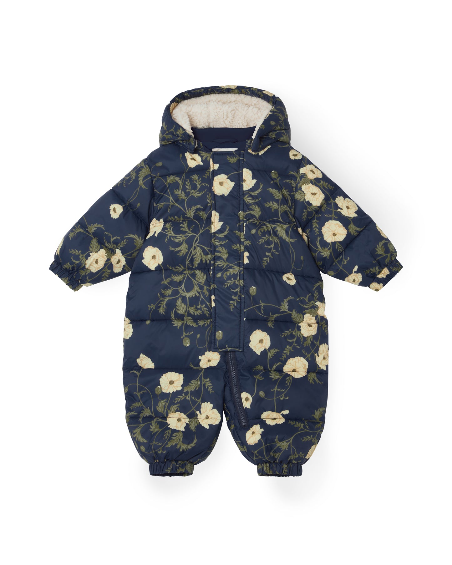 Garbo & Friends winter baby overall Flos Navy