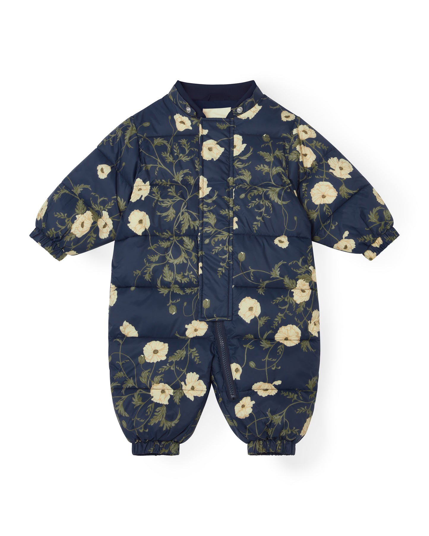 Garbo & Friends winter baby overall Flos Navy