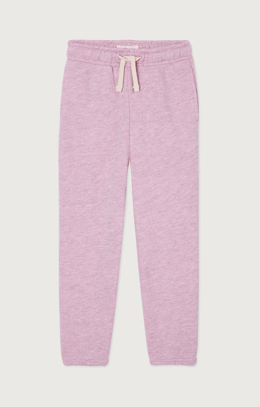 American Vintage sweatpants Doven pink satin