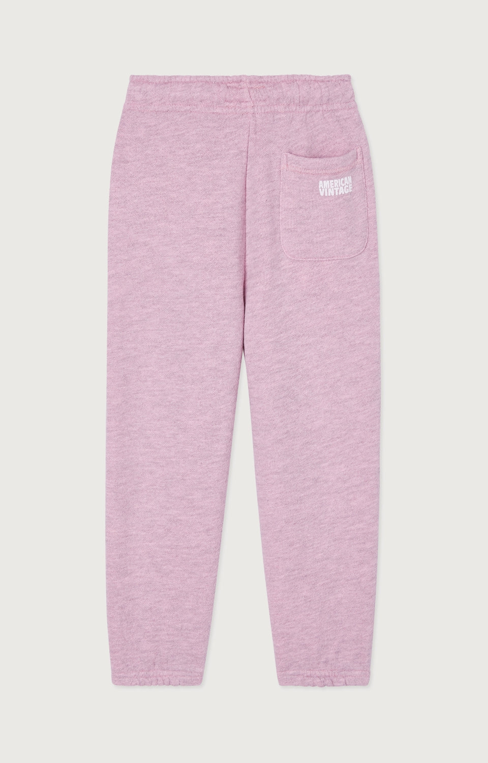 American Vintage sweatpants Doven pink satin