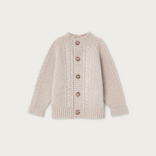 Garbo & Friends wool Oat cardigan