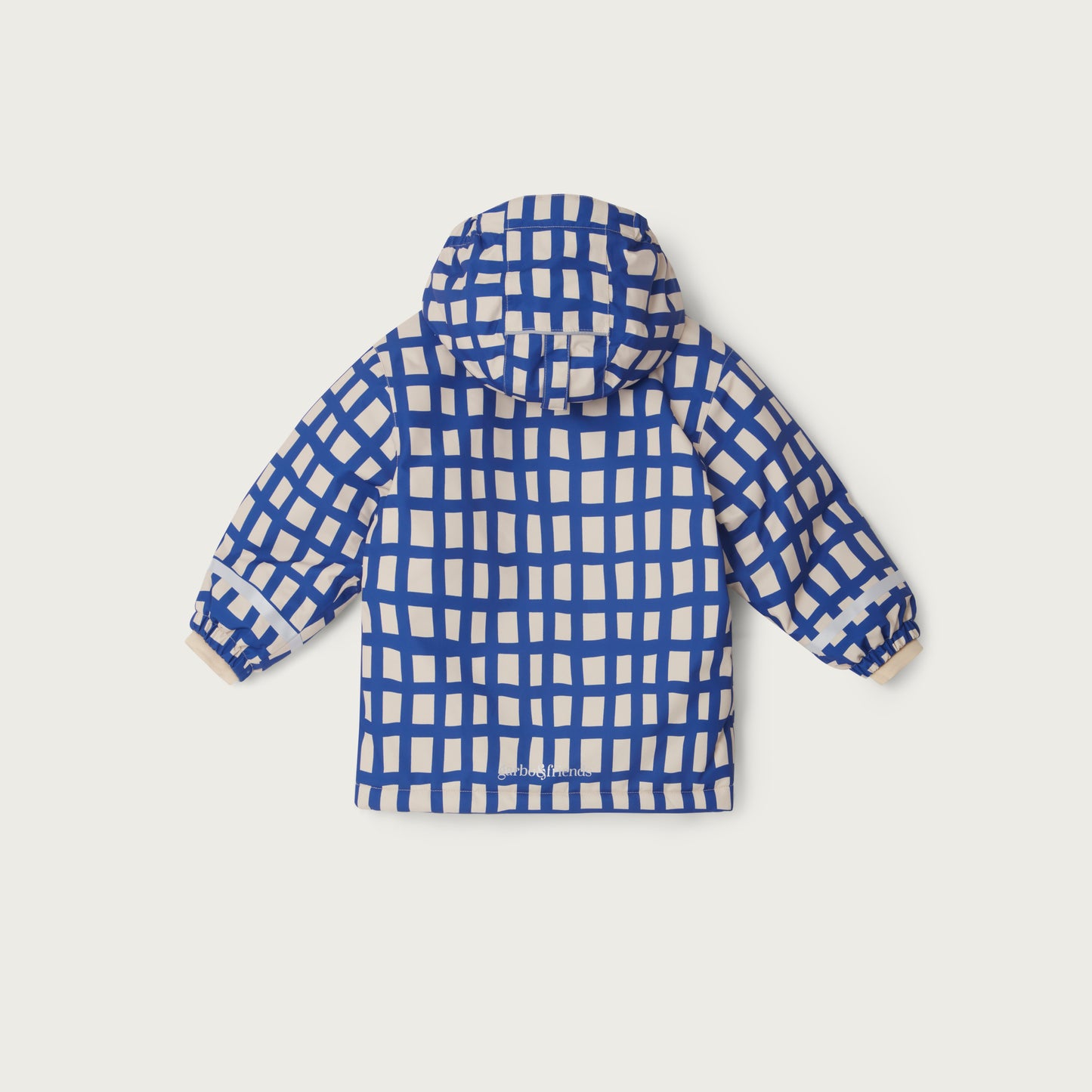 Garbo & Friends Plaid cobalt winter jacket